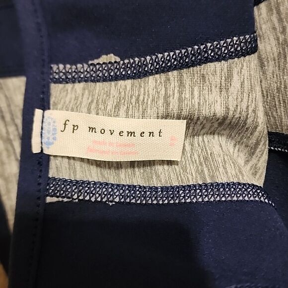 NWT Free People Colorblock Deepest Blue Combo-S - Picture 10 of 10